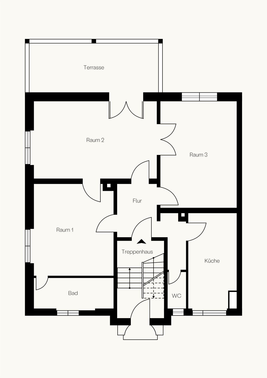 Großzügige Hochparterrewohnung mit Balkon in bester Neuenheimer Lage