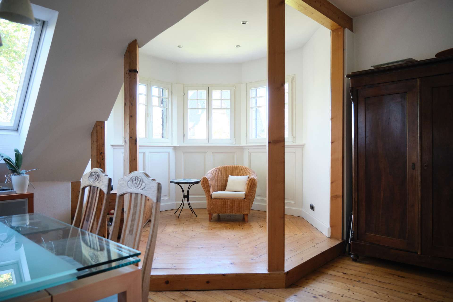 Über den Dächern von Worms  Maisonette im historischen Jugendstilhaus