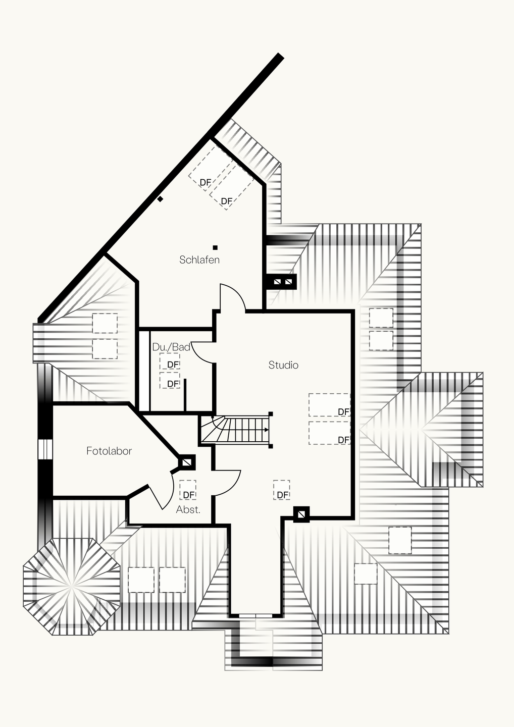 Über den Dächern von Worms  Maisonette im historischen Jugendstilhaus