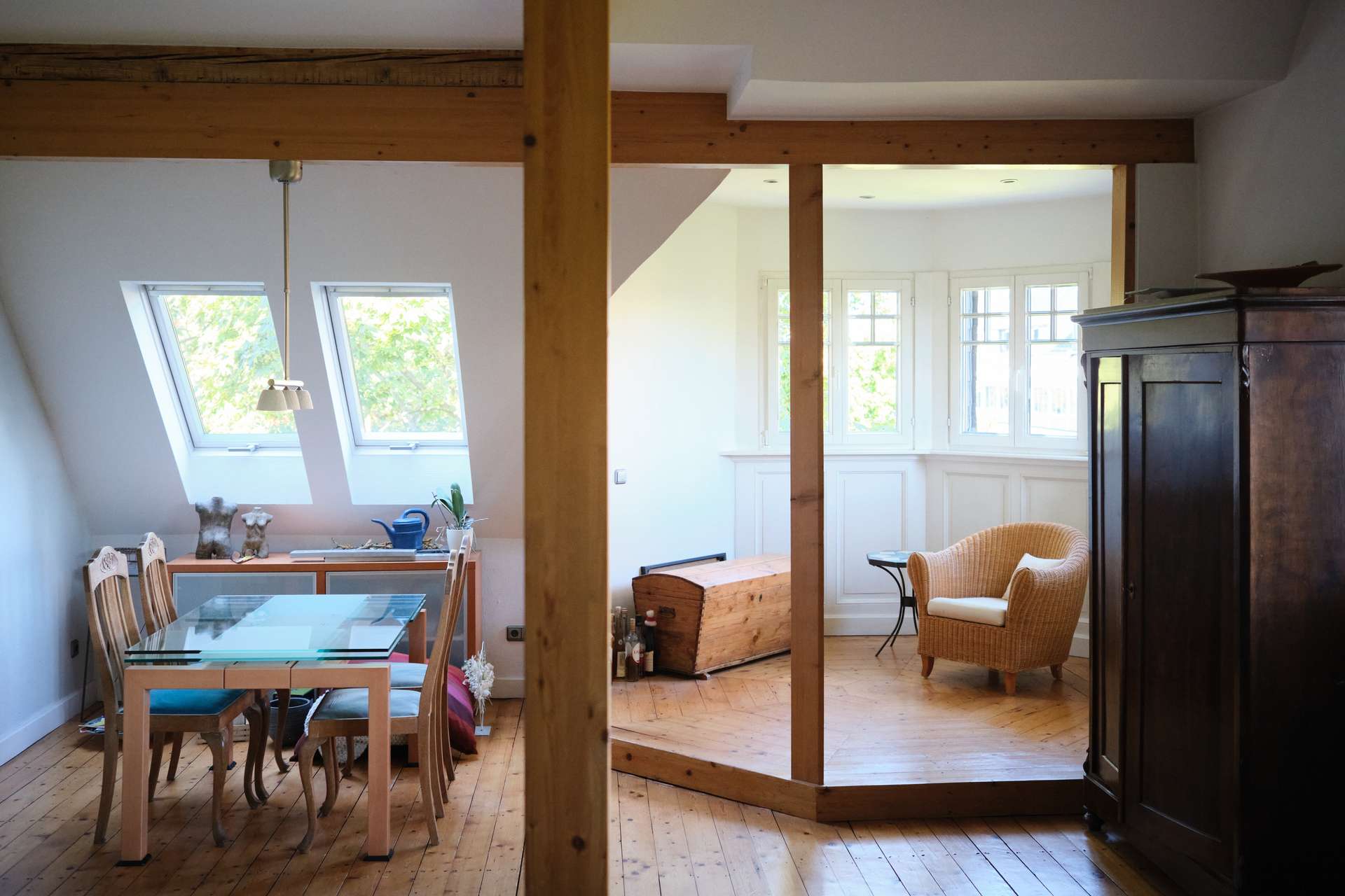 Über den Dächern von Worms  Maisonette im historischen Jugendstilhaus