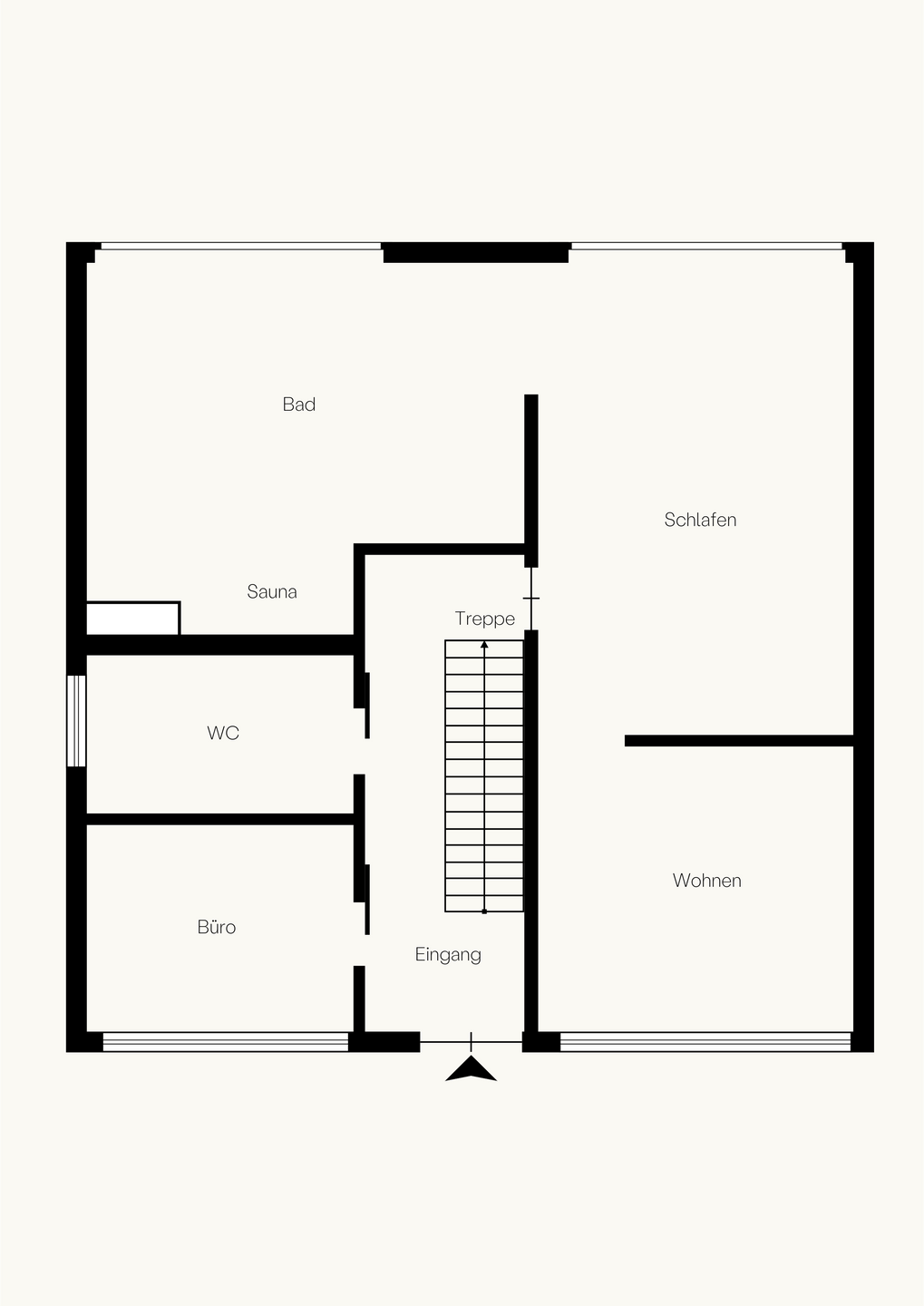 Provisionsfrei klare Architektur mit Weitblick