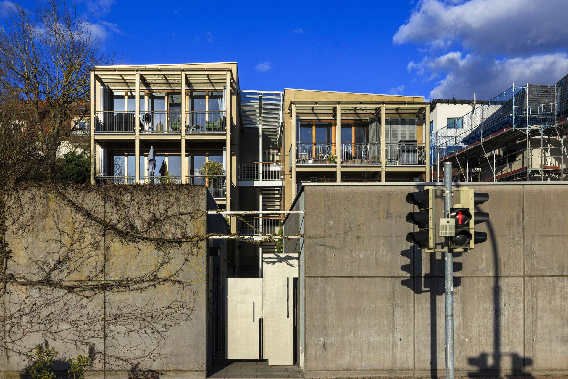 Attraktive Wohnung in modernem Flachdachhaus in Gauangelloch
