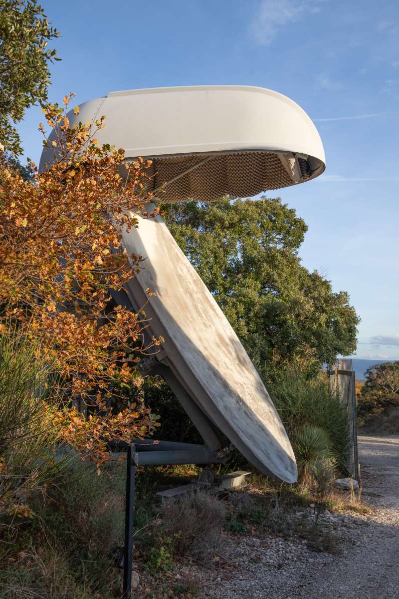 Ehemalige Relaistation von Jean Dumont in der Provence