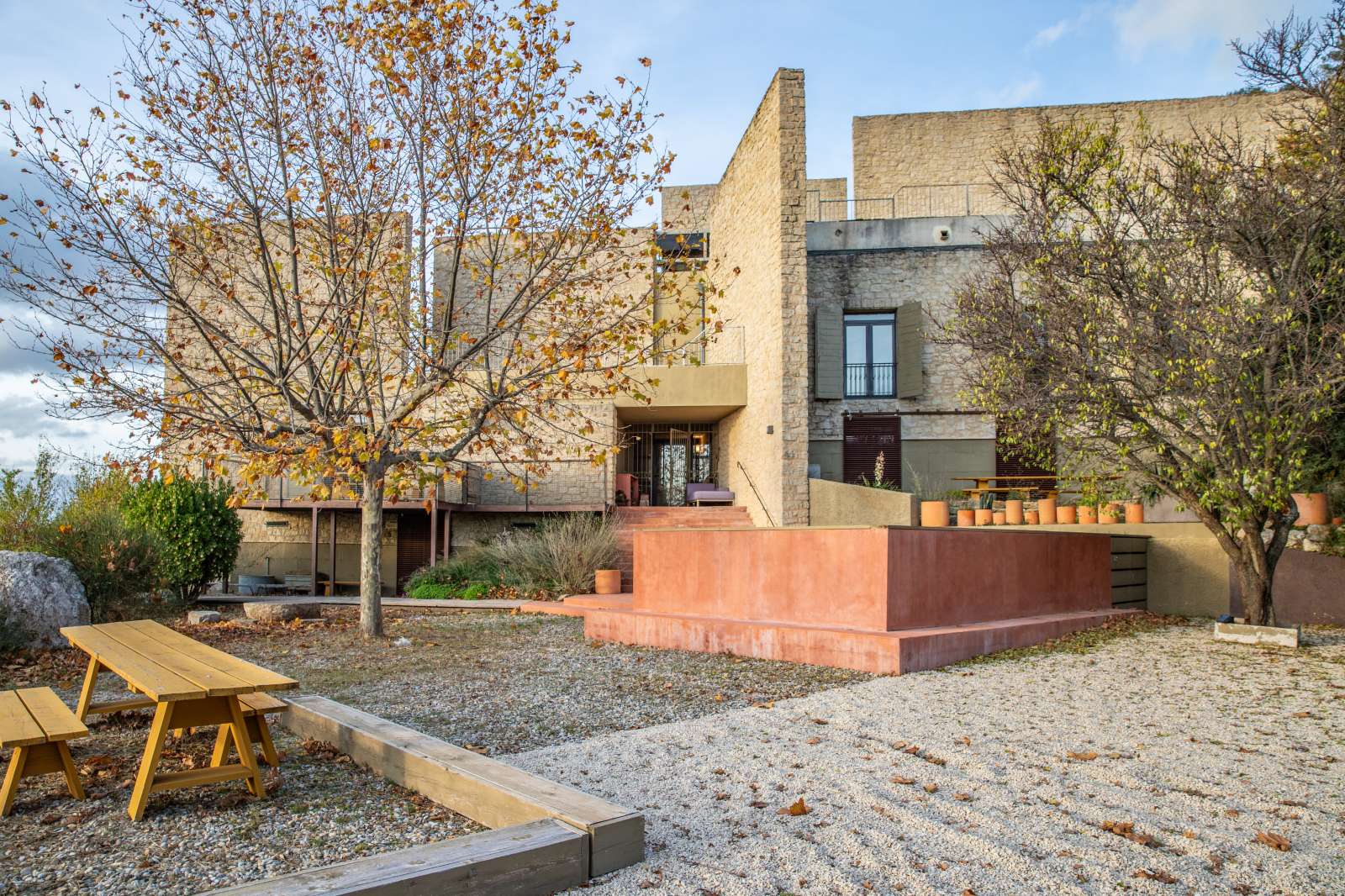 Ehemalige Relaistation von Jean Dumont in der Provence