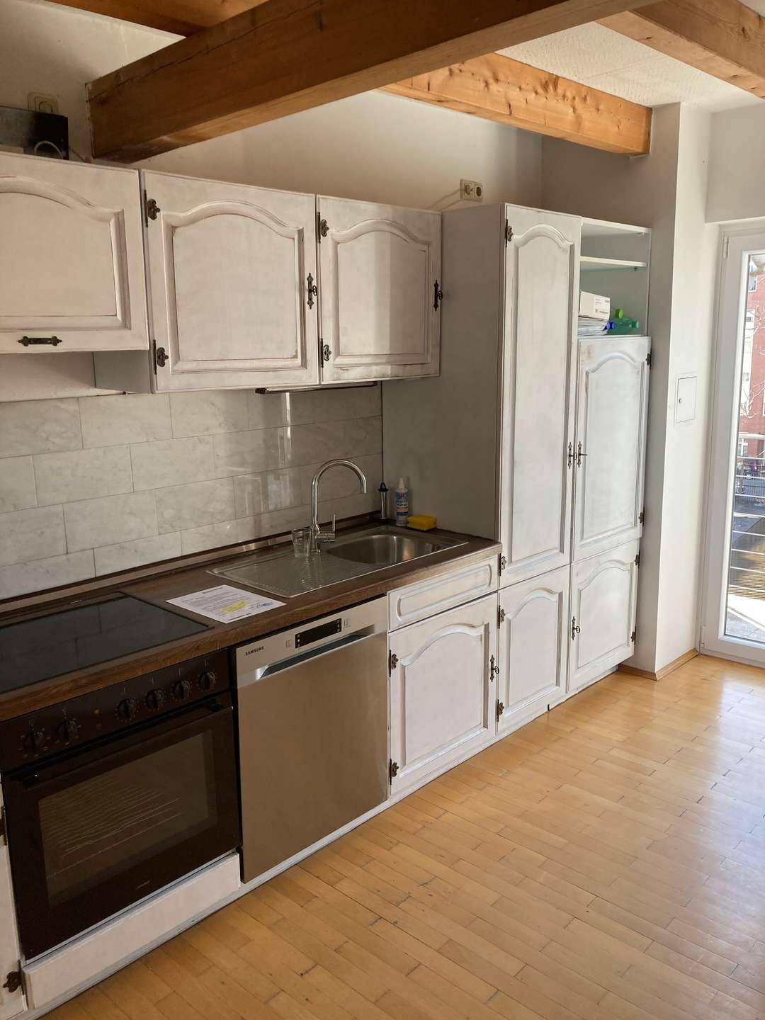 Maisonette mit Galerie und offenem Dachstuhl in Ludwigshafen