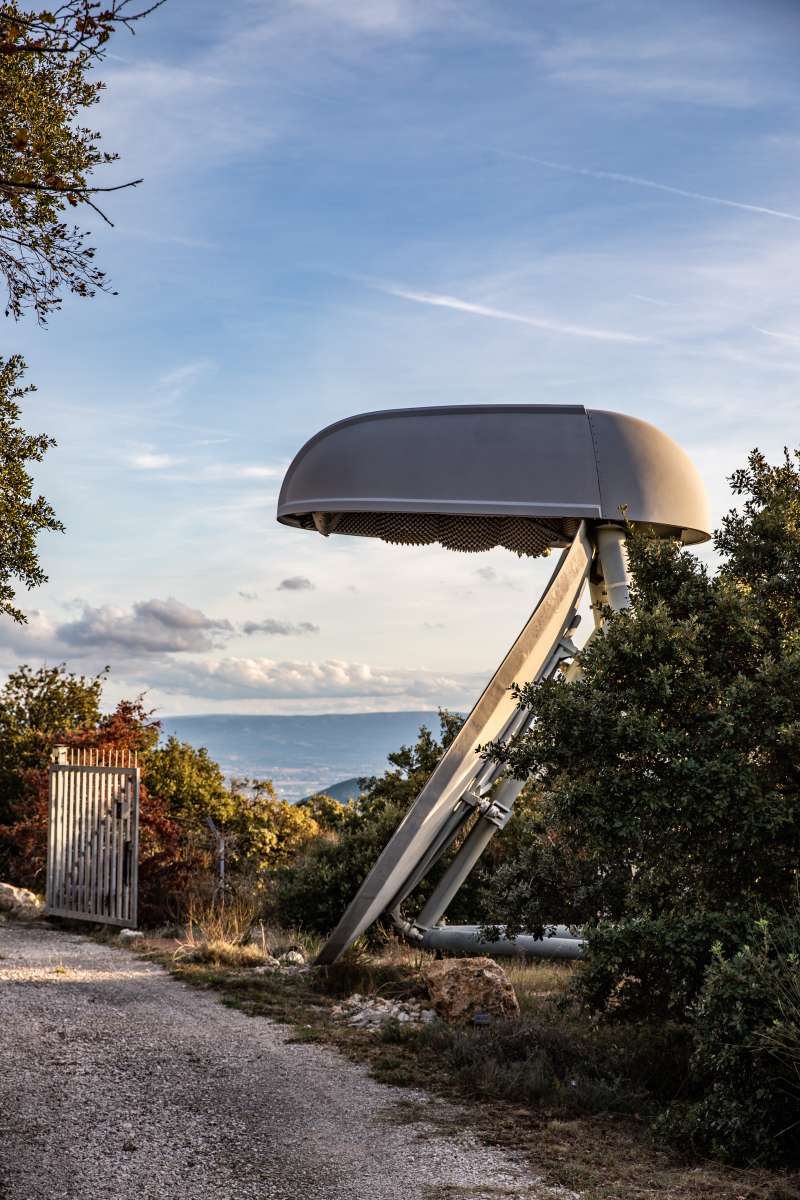 Ehemalige Relaistation von Jean Dumont in der Provence