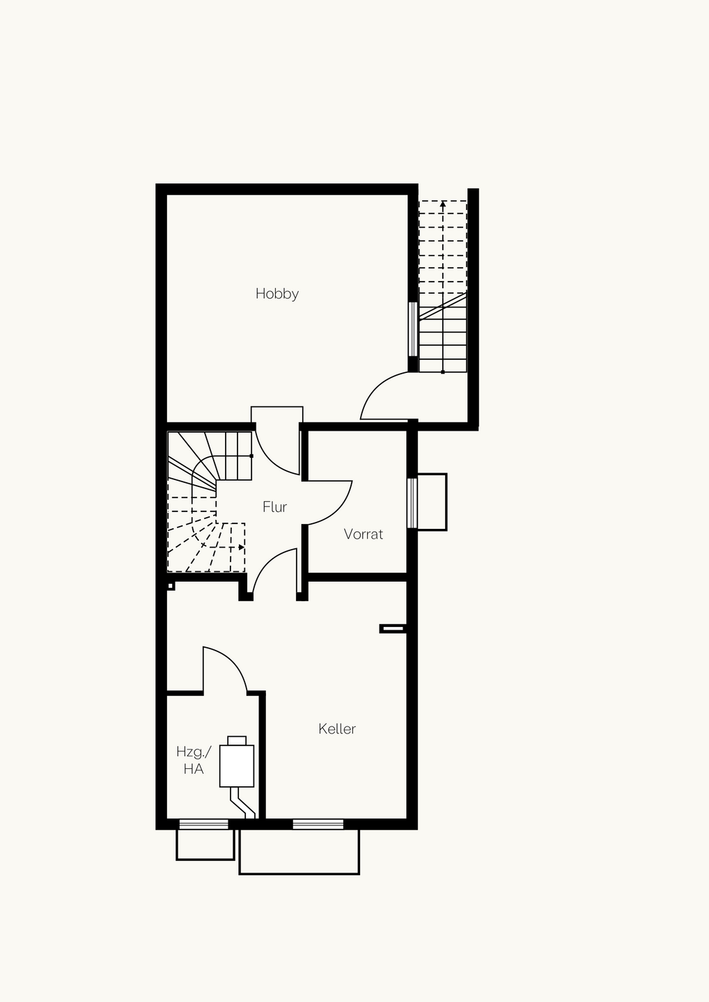 Viel Licht, Dachterrasse und das Feld direkt vor der Tür