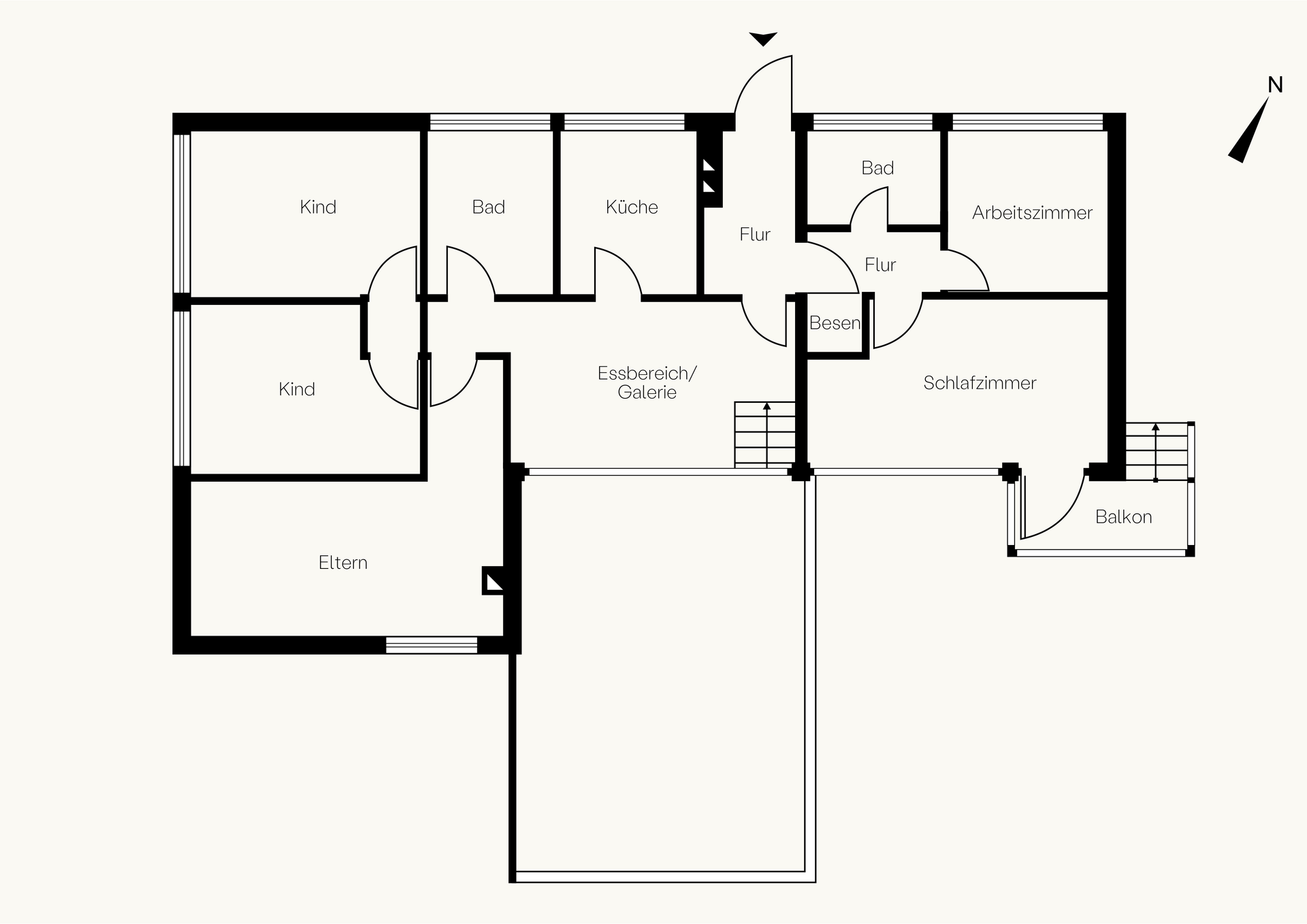 Architekten-Bungalow in fantastischer Lage in Weßling