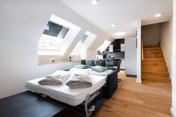 Dachgeschoss-Schlafzimmer