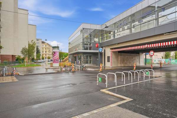 S-Bahn-Station Traisengasse – Umgebungsaufnahme