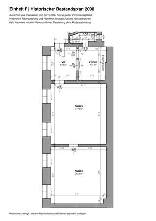 Plan F – historisch 2008