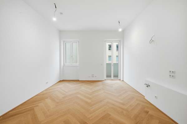 Wohnungsbeispiel – Wohnküchenbereich