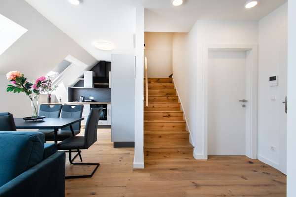 Wohnbereich mit Treppe