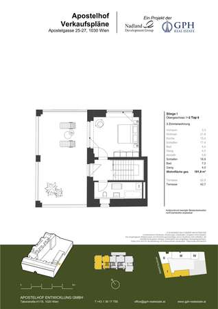 Plan 2. OG – älterer Stand