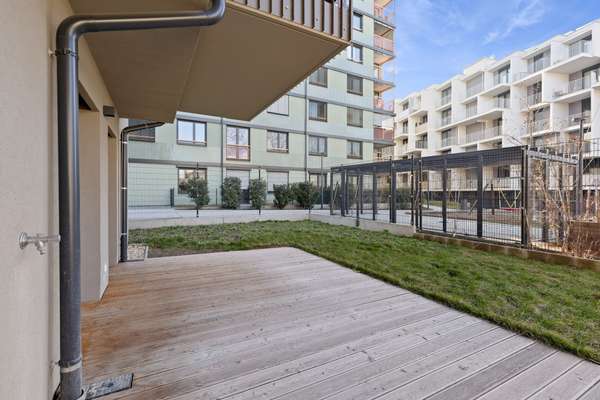 Terrasse und Garten