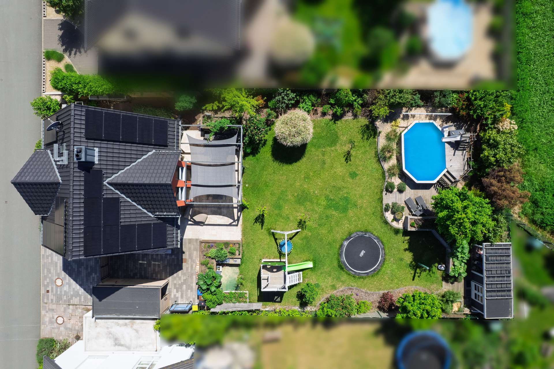 Haus mit Garten