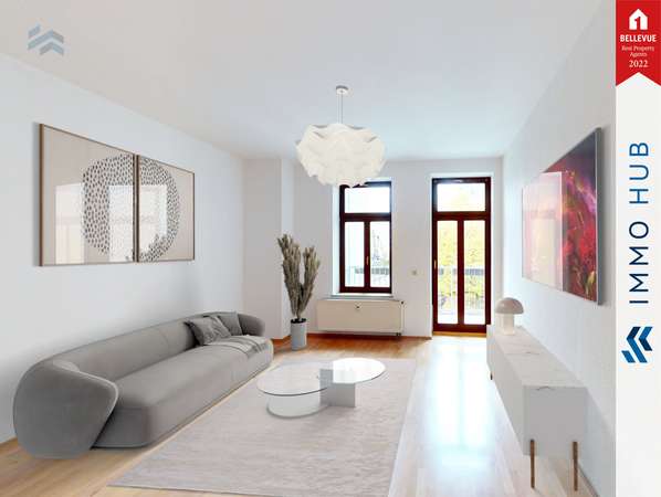 Einrichtungsbeispiel Wohnzimmer – Bild 1