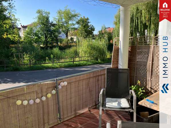 Balkon mit Blick zum Teich – Bild 9