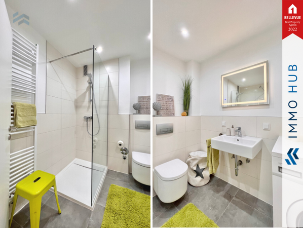 Badezimmer mit Deckenspots – Bild 6