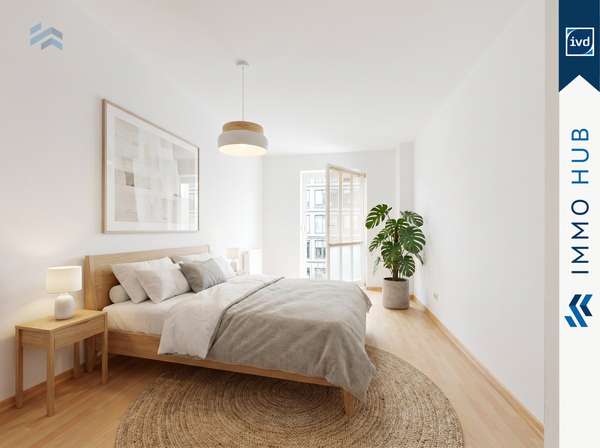 Schlafzimmer_gestaged – Bild 3