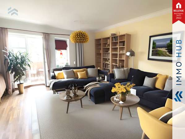 Wohnzimmer Referenzbild Einrichtungsbeispiel – Bild 6
