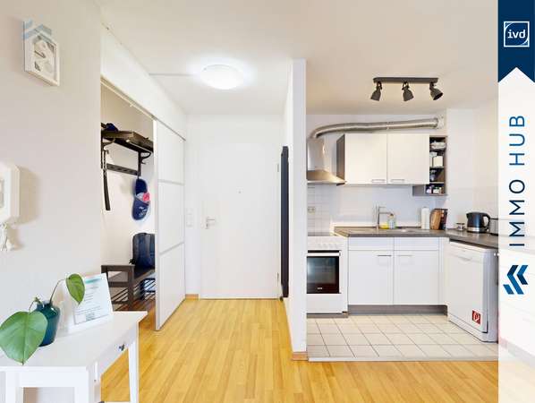 Küche + Wohnungseingang – Bild 6