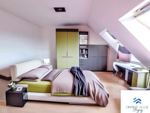 Schlafzimmer_gestaged – Bild 8