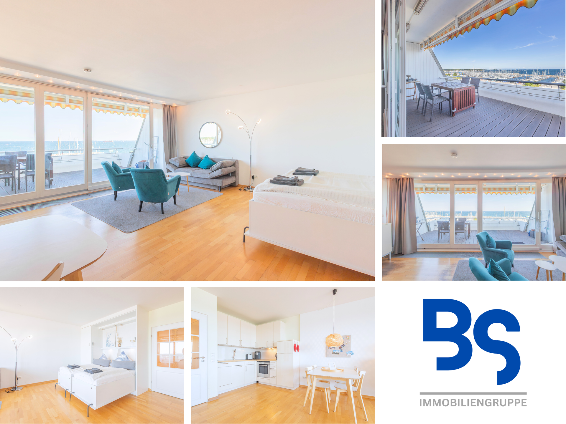 Meerblick aus erster Reihe- Traumwohnung direkt an der Ostsee in Kiel-Schilksee