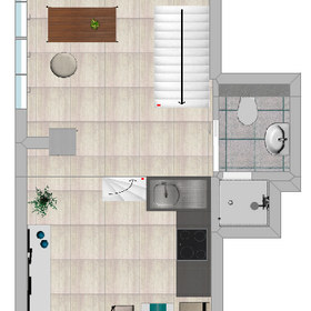 18180 Grundriss EG - Ferienwohnung