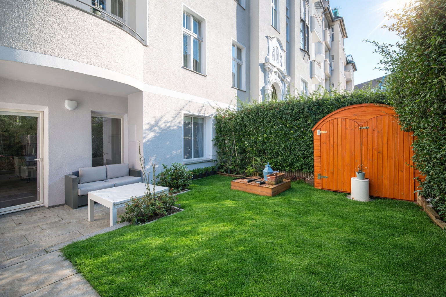 Sonniger Garten