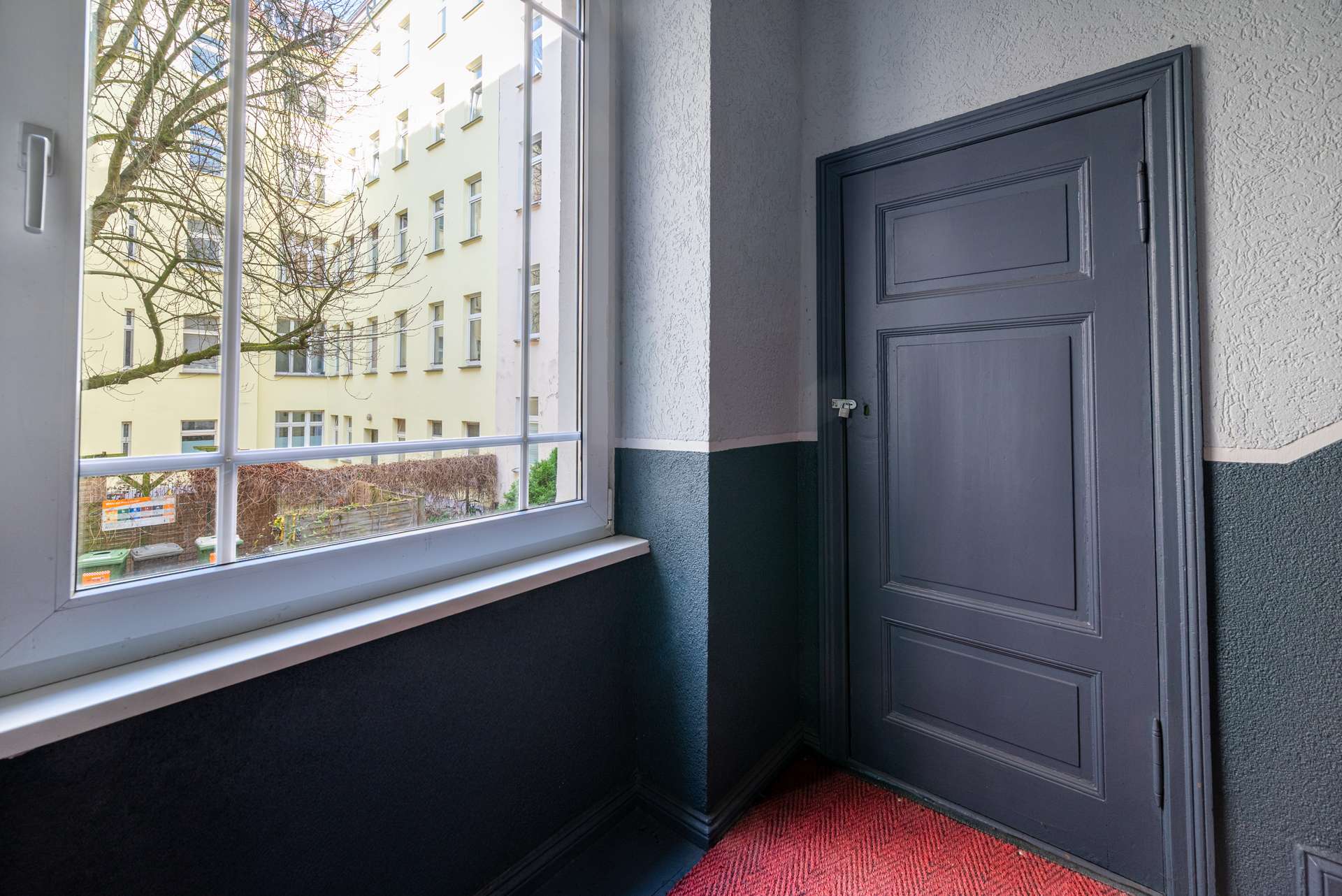 Private Abstellkammer der Wohnung im Treppenhaus 