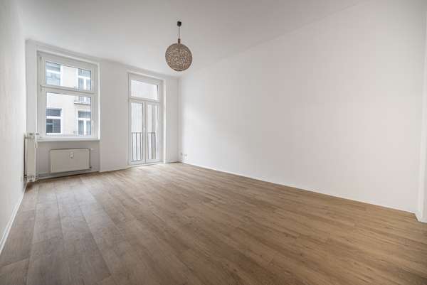 Wohn- und Schlafzimmer