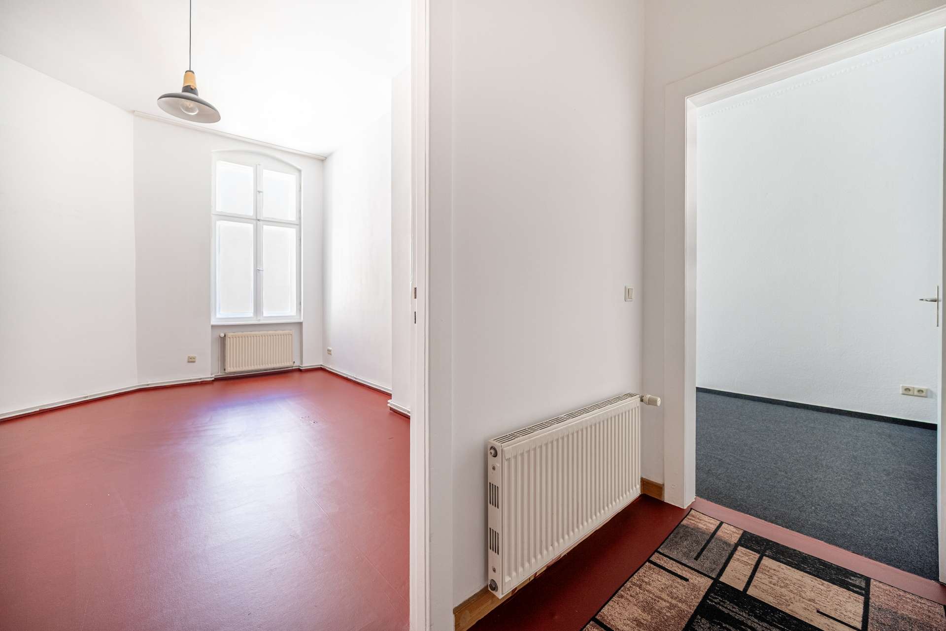 Sichtachse Wohn-/Schlafzimmer
