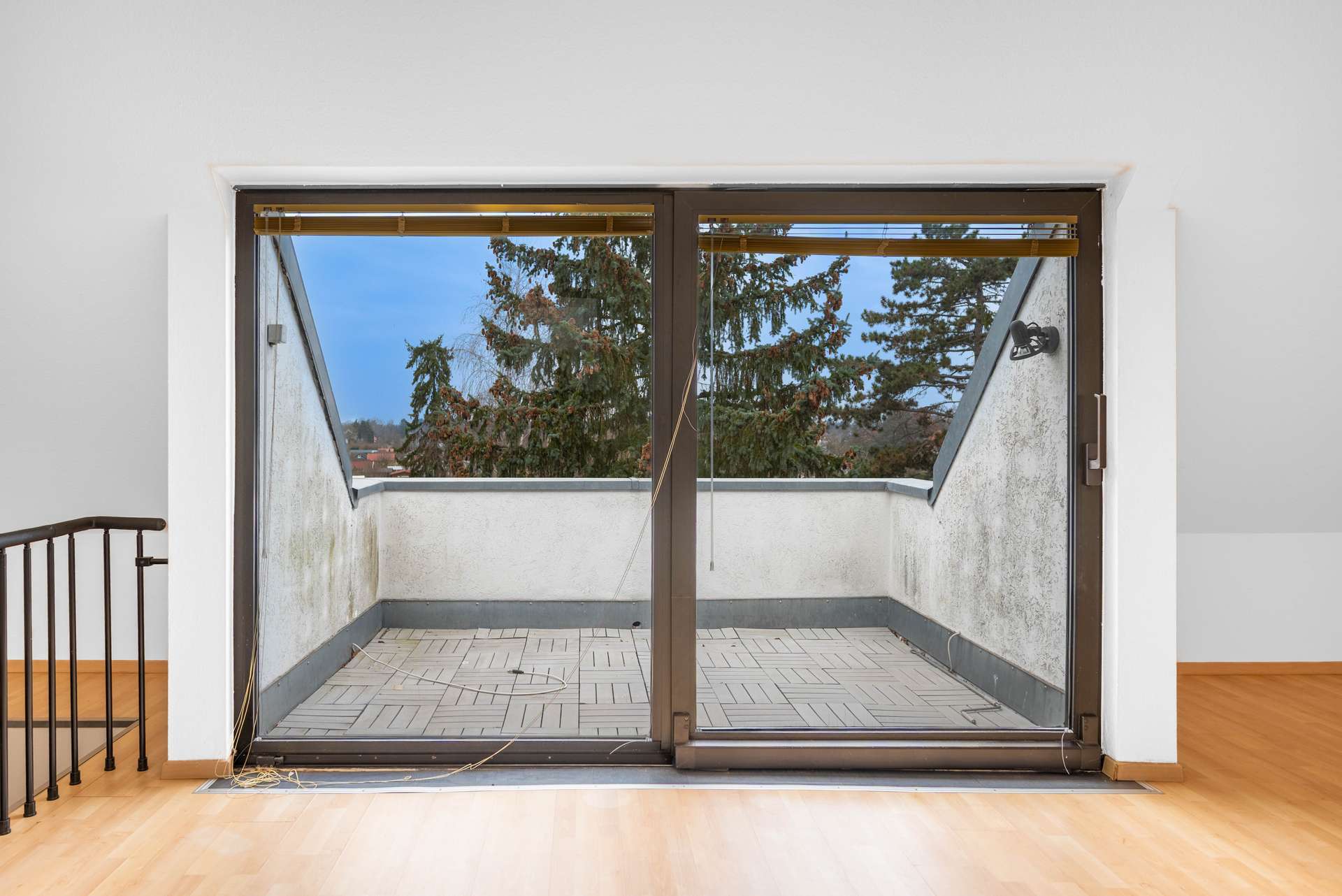 Ausblick Wohnzimmer