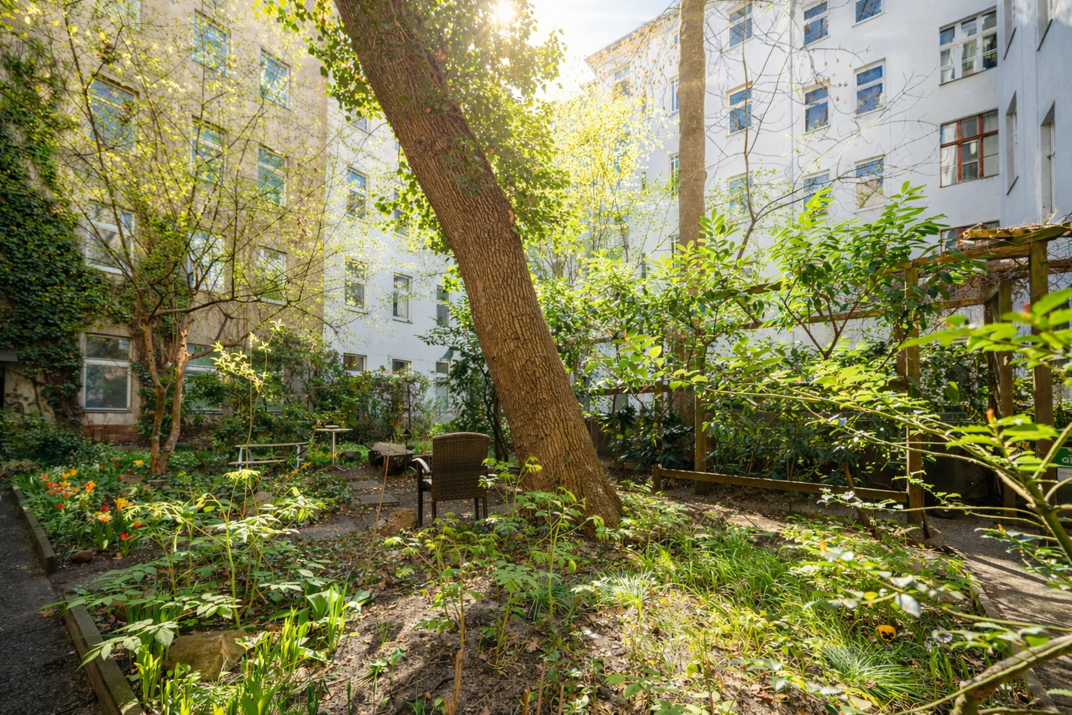 Garten im Innenhof