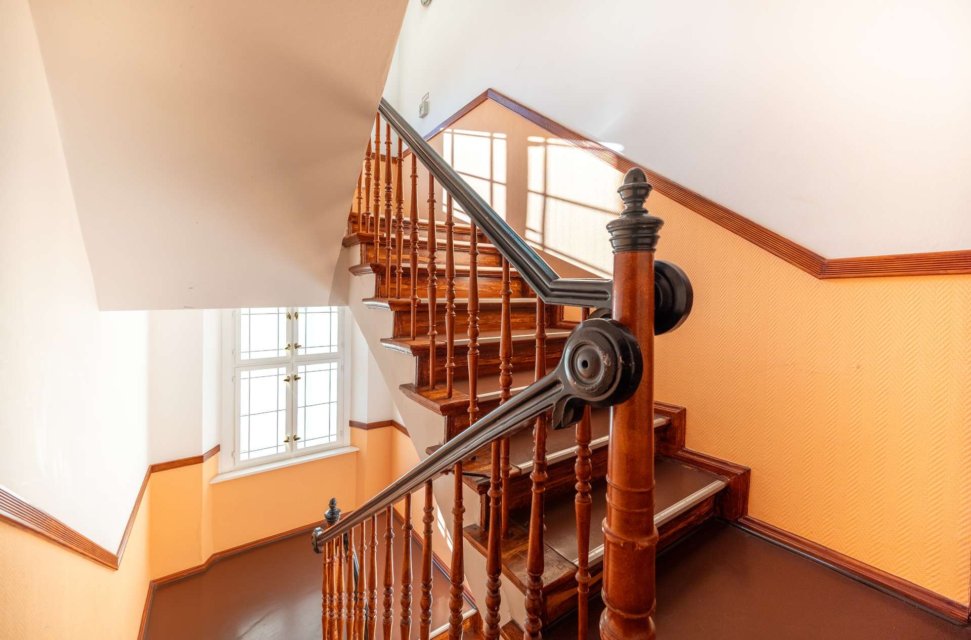 Gepflegtes Treppenhaus