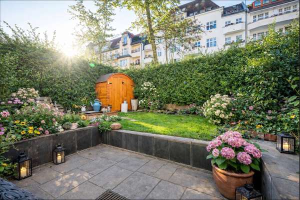 Sonniger Garten
