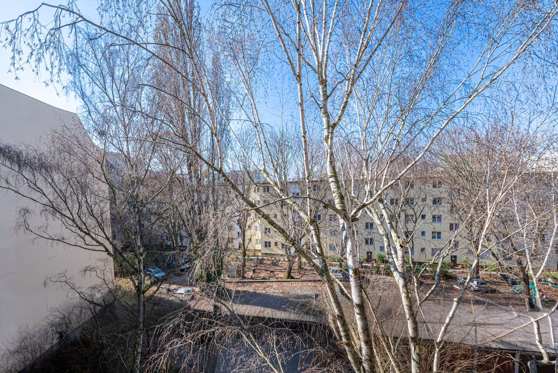 Ausblick vom Balkon