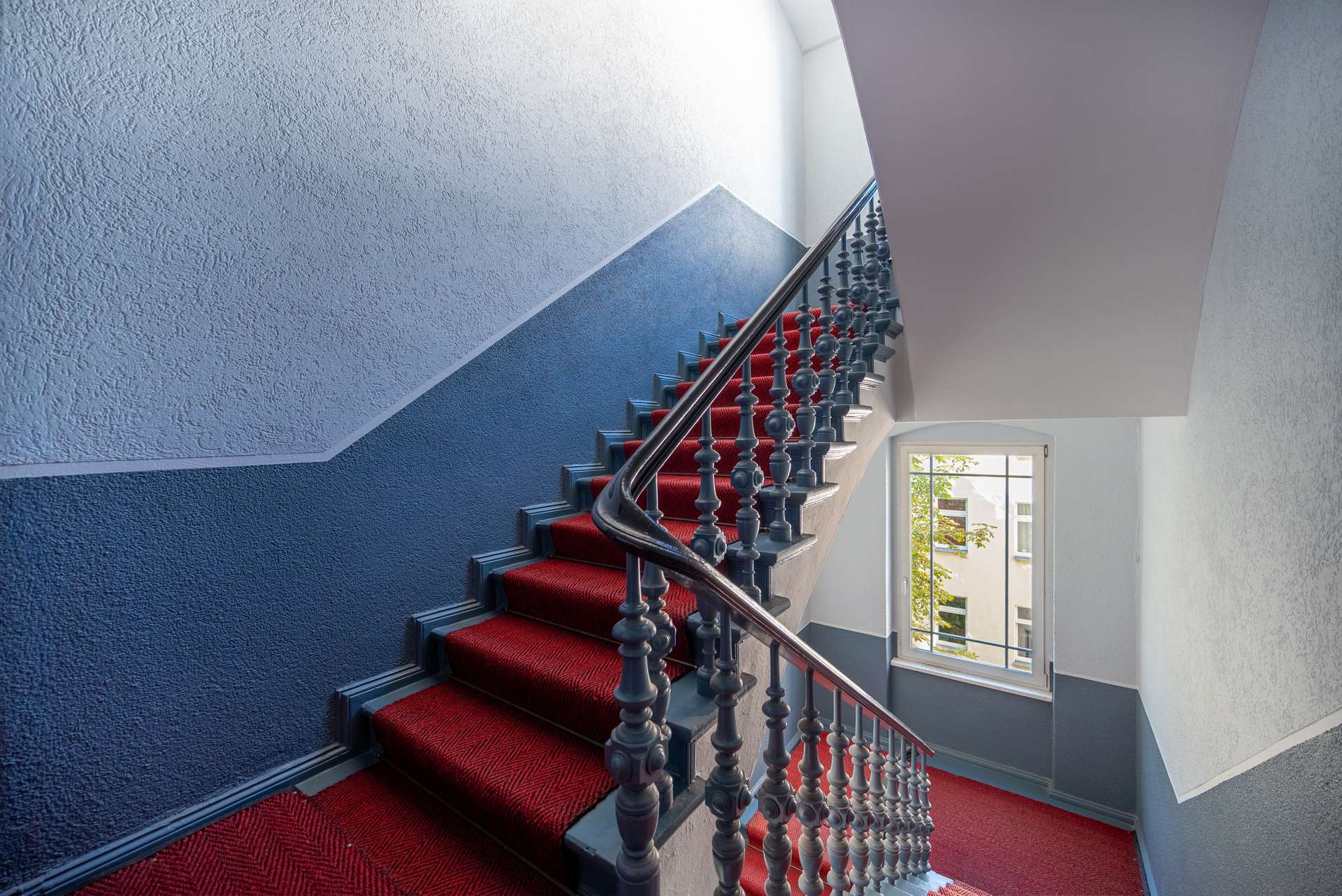 Gepflegtes Treppenhaus