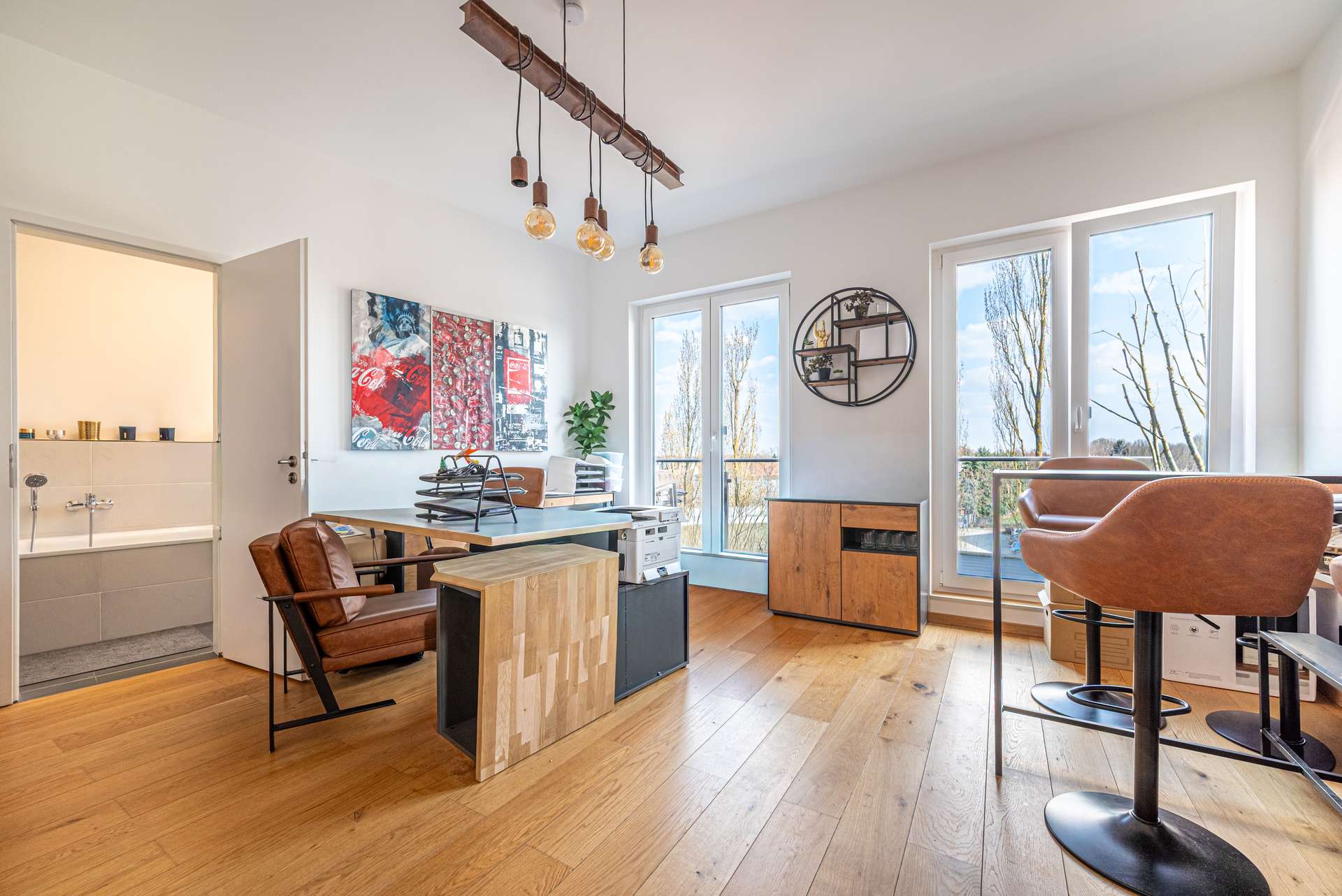 Schlafzimmer/Home Office