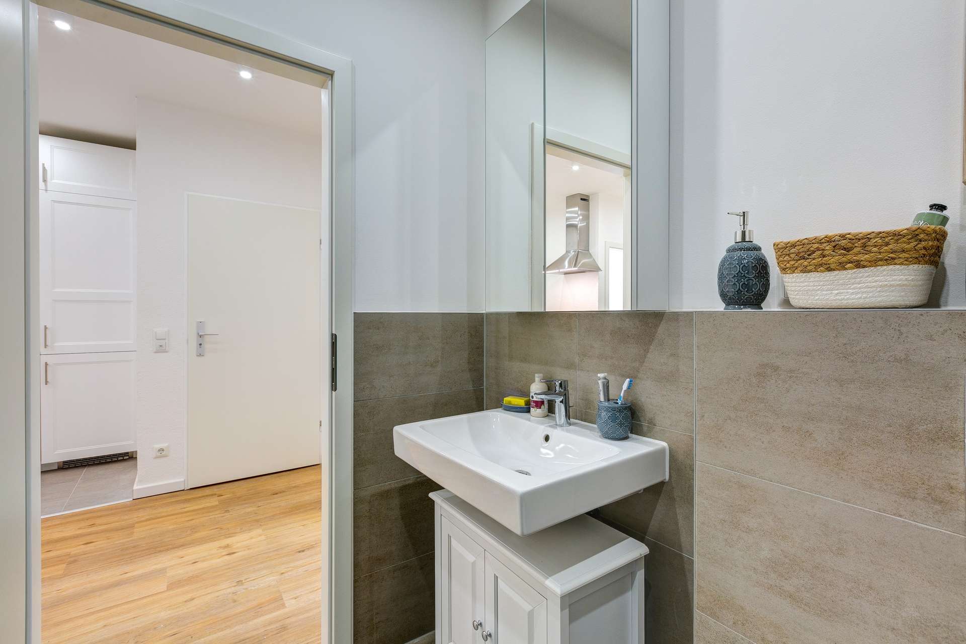 Badezimmer mit HWR