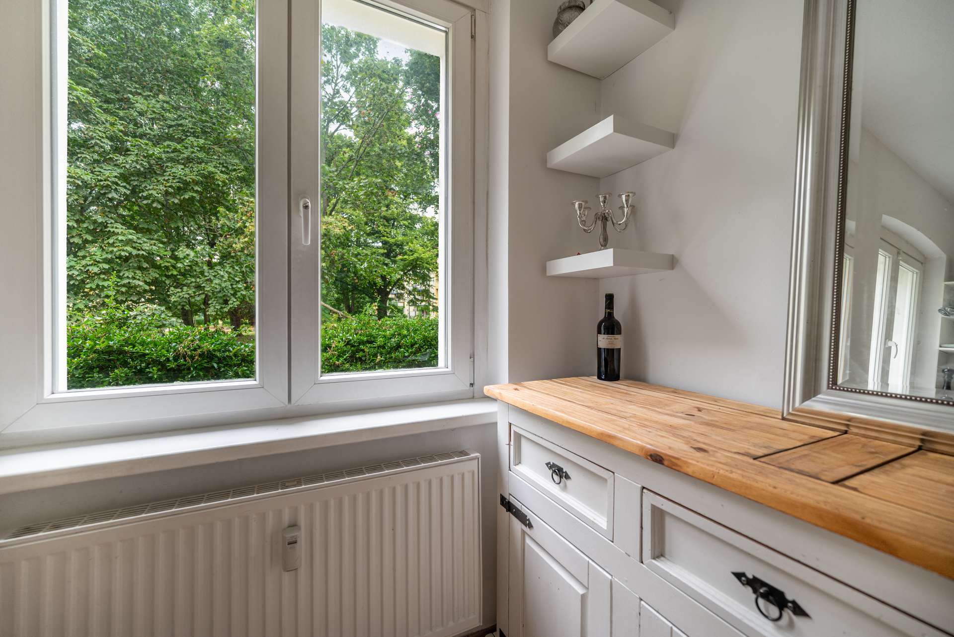 Herrlicher Blick in den Innenhof aus der Ku00fcche