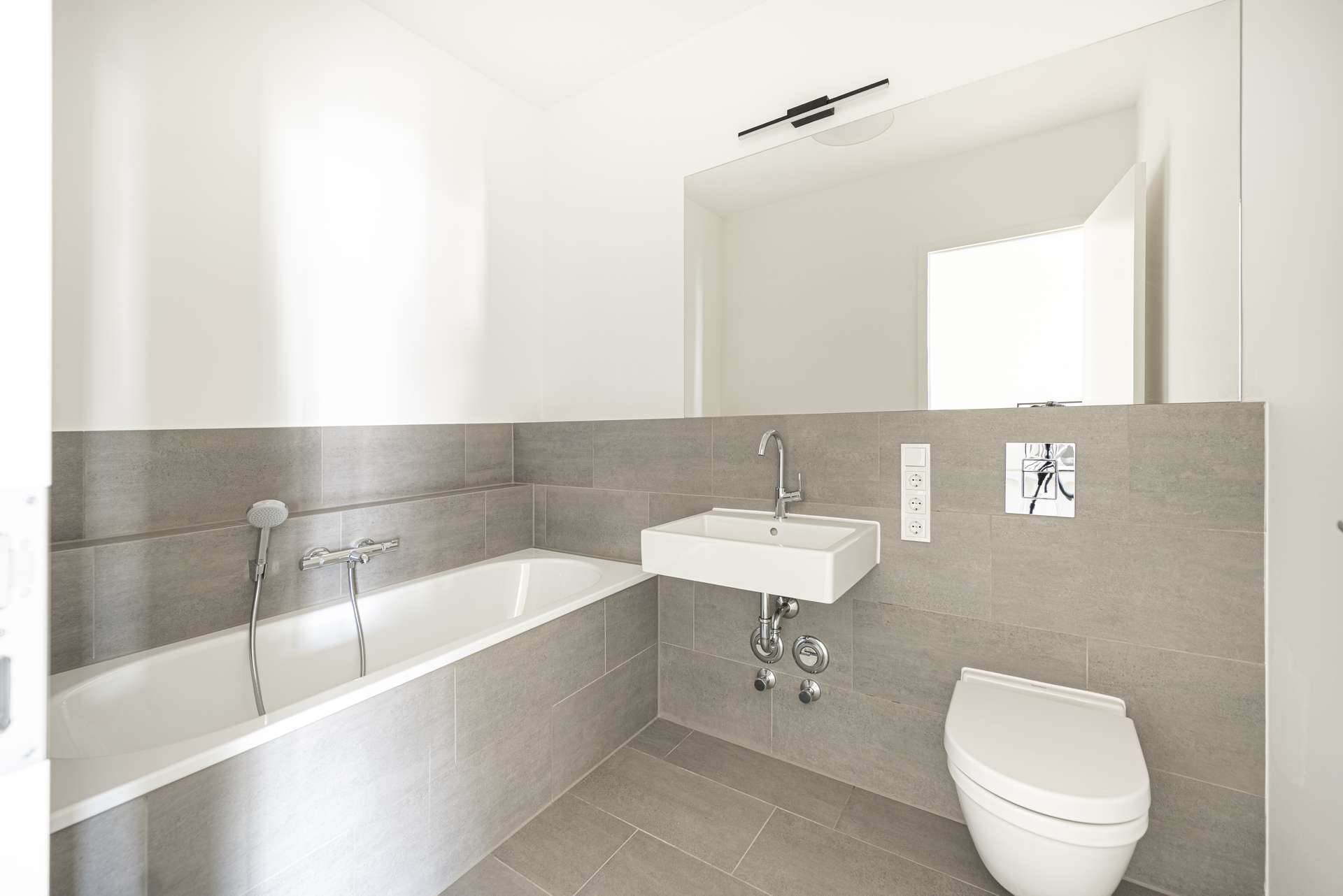 Badezimmer mit Wanne