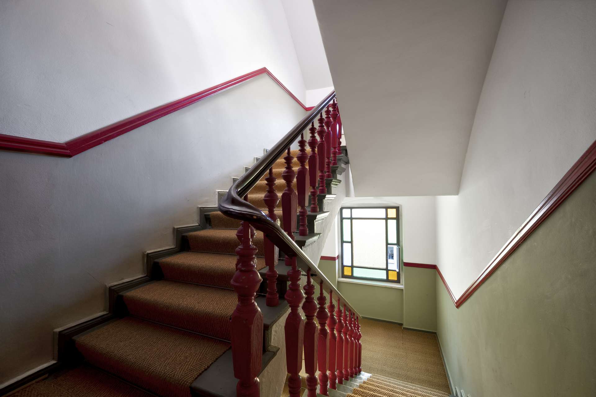 Gepflegtes Treppenhaus