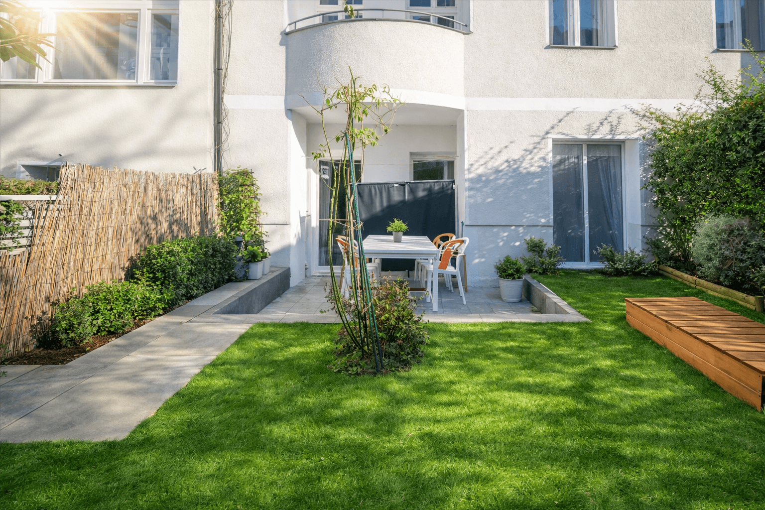 Sonniger Garten