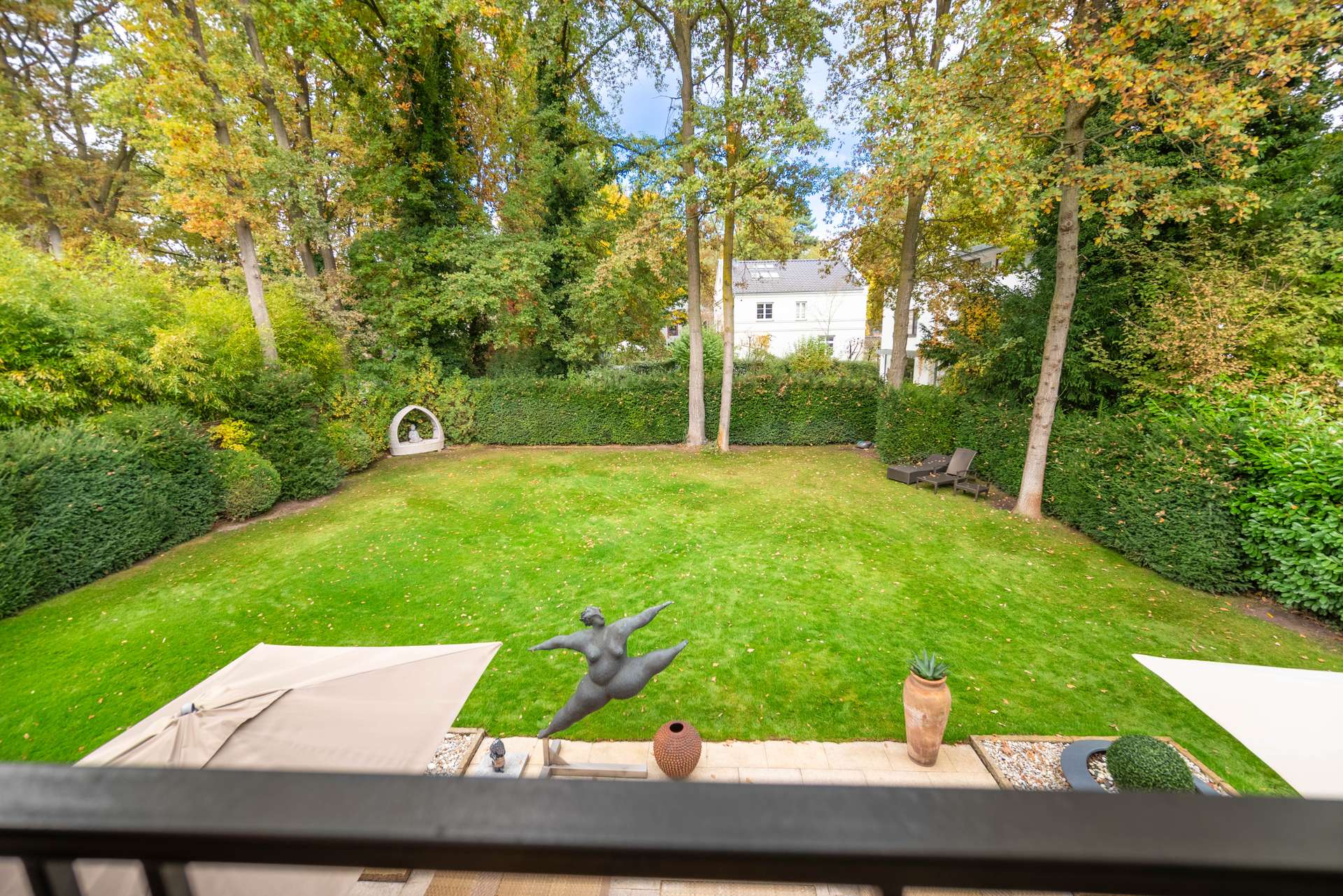 Ausblick in den Garten
