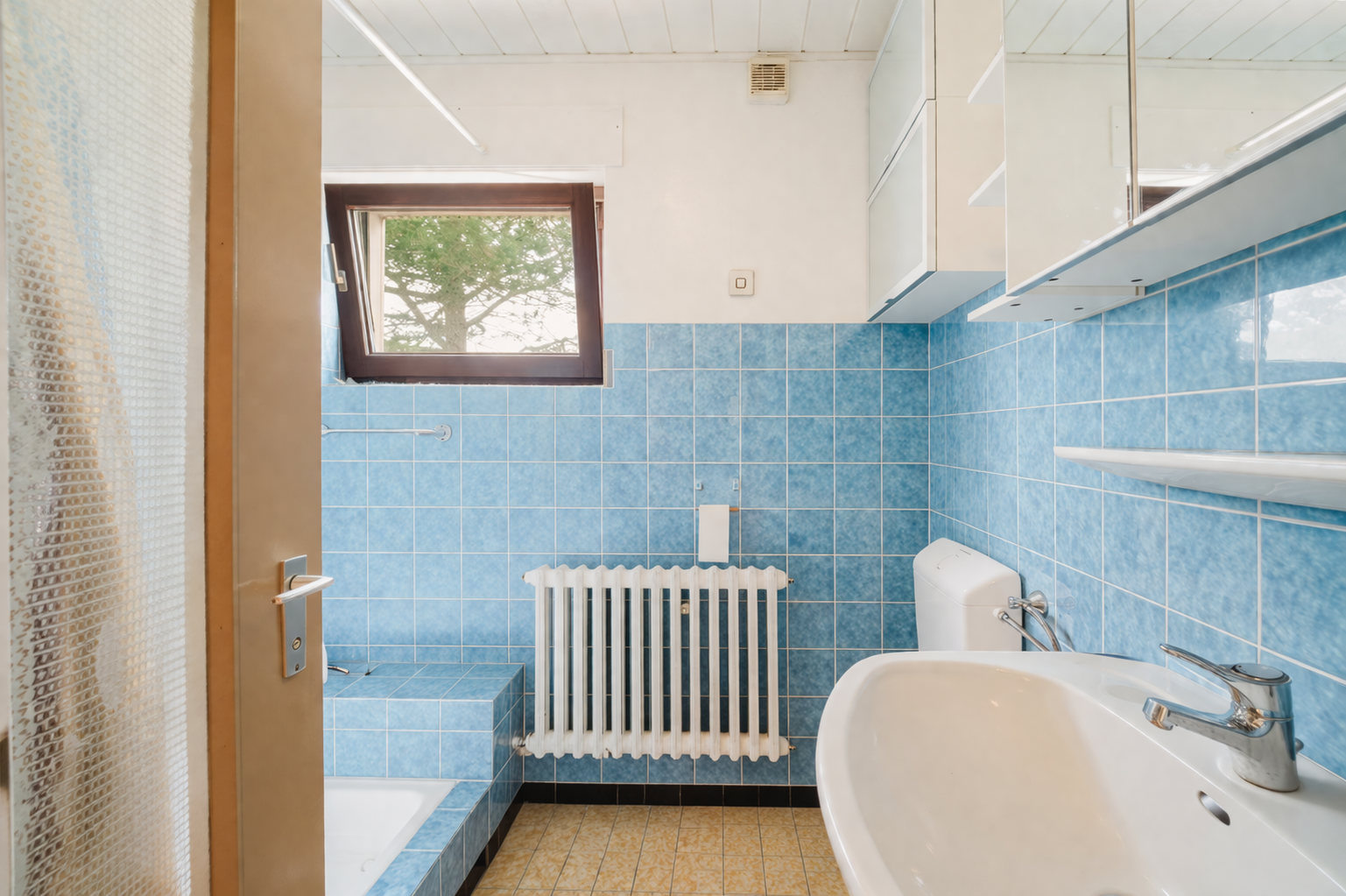 Tageslichtbadezimmer