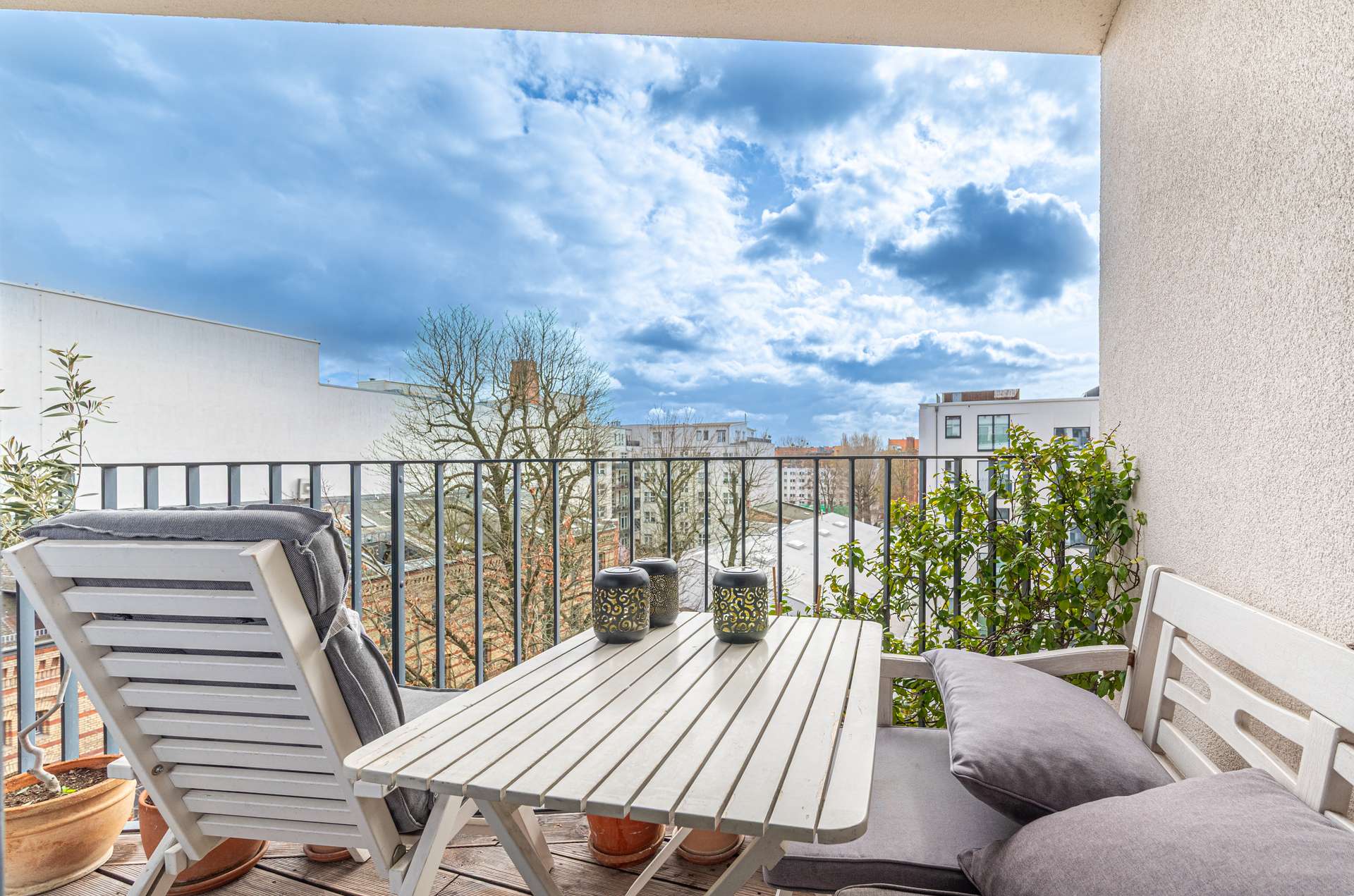 Loggia mit Su00fcdausrichtung