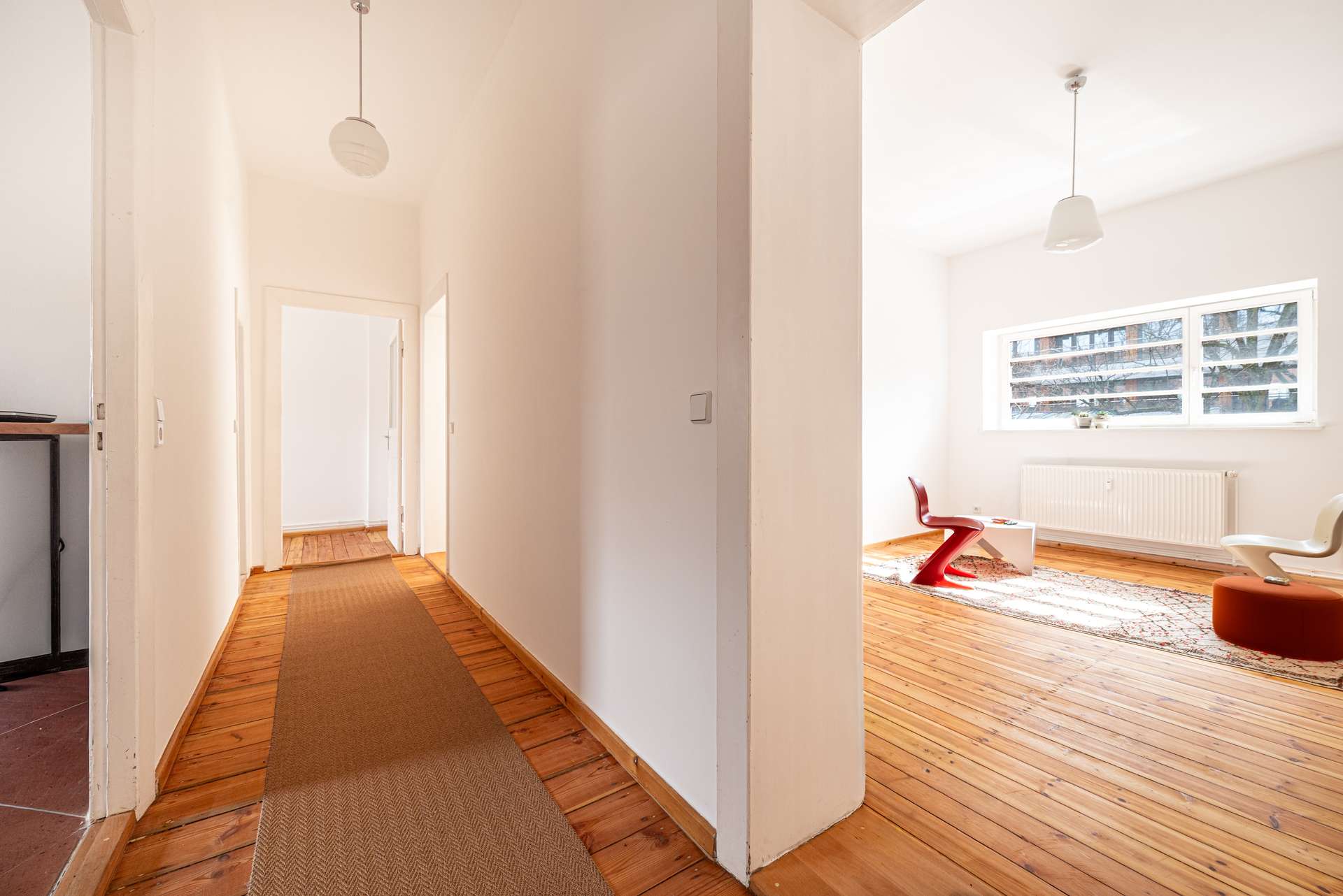 Sichtachse Flur / Wohnzimmer 1