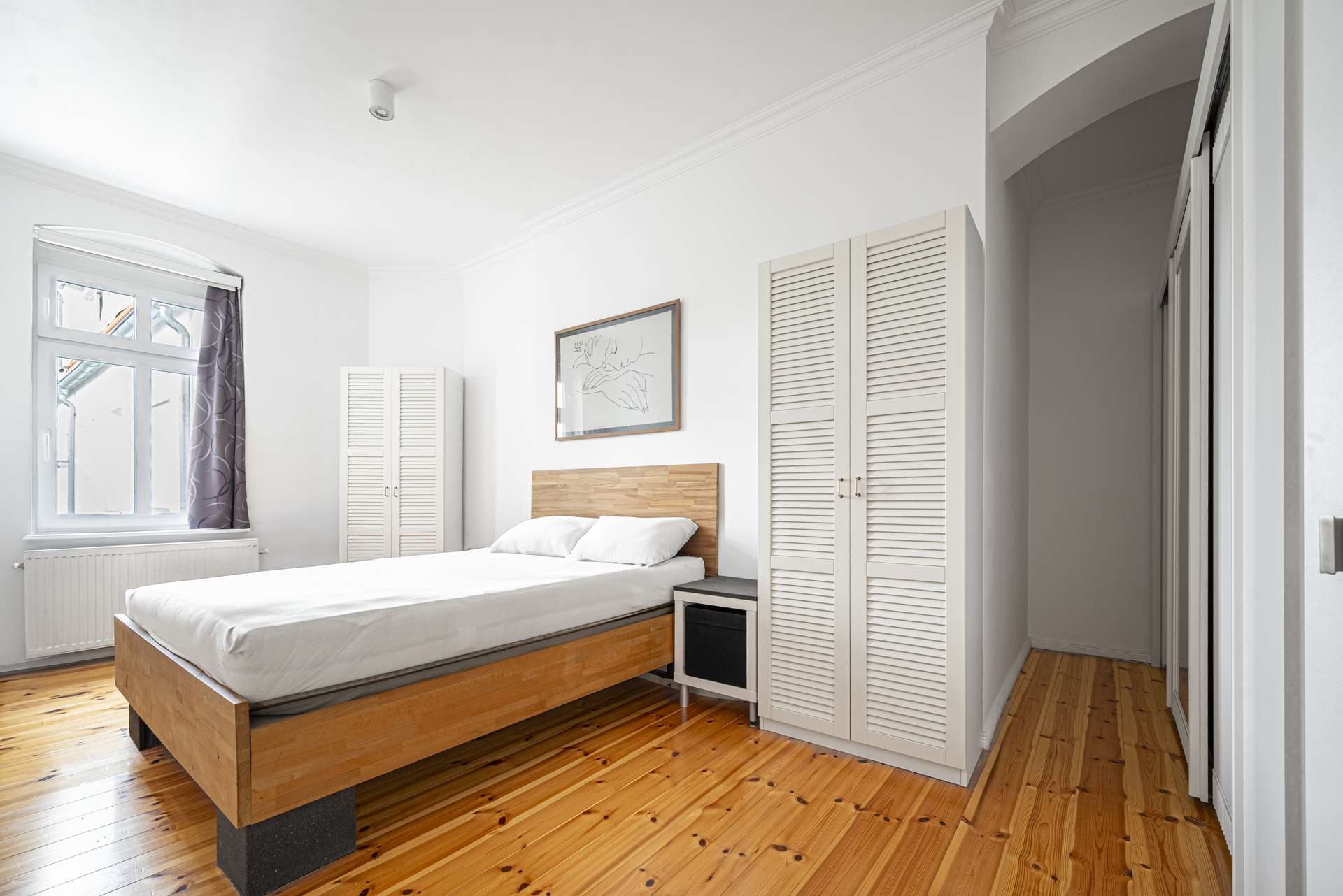 Ideales Master-Schlafzimmer mit Ankleide